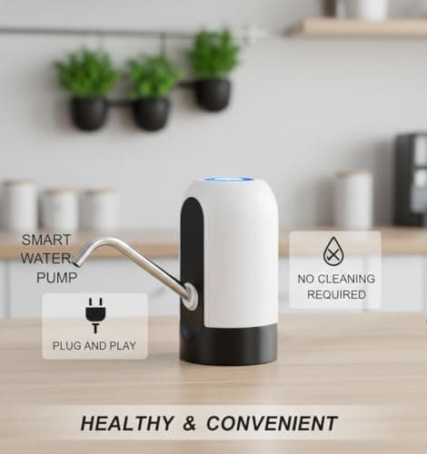 Automatic Wireless Electric Water Dispenser Pump with Fast USB Rechargeable Battery