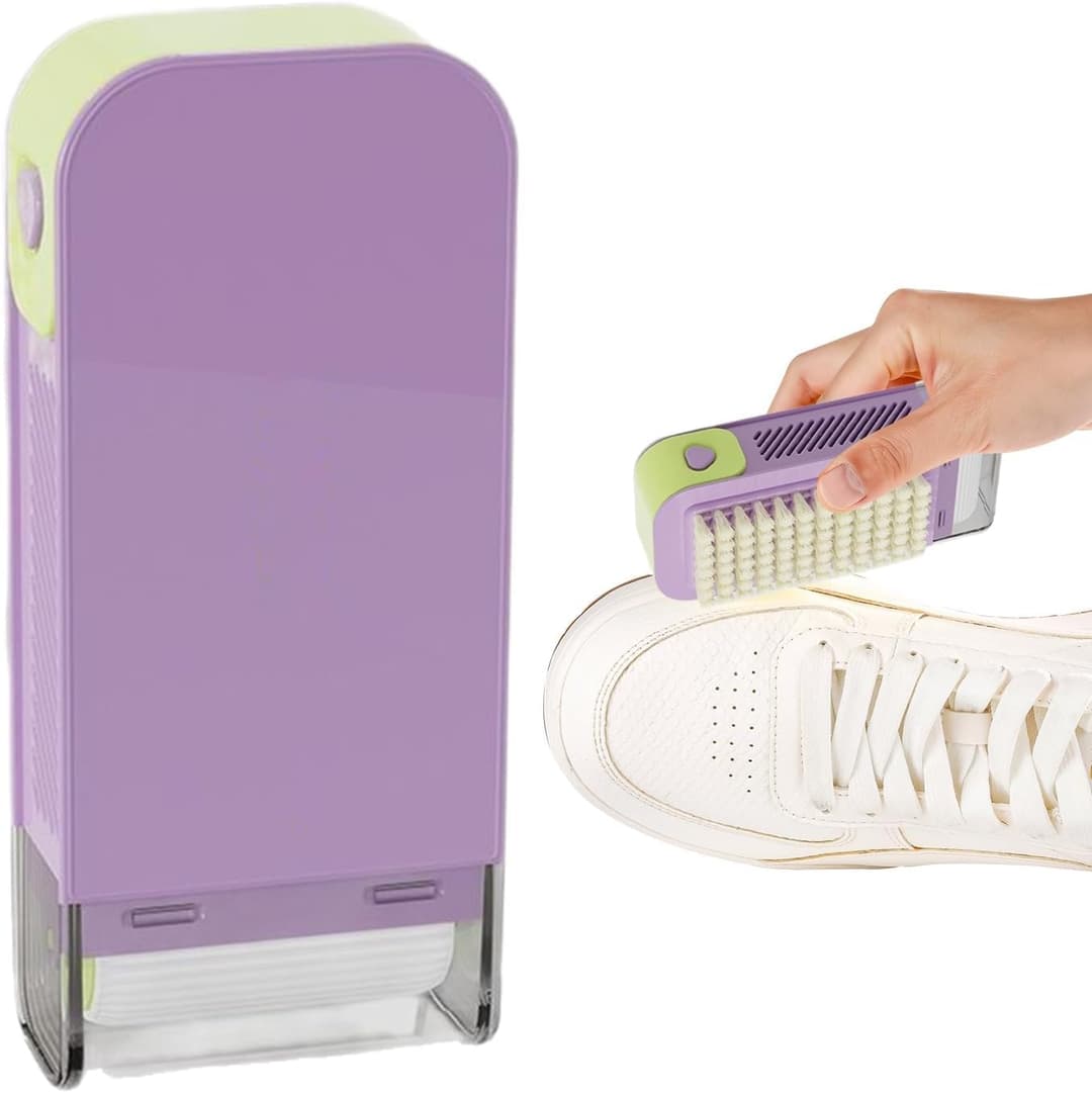 Homeloft Multifunctional Foaming Soap Box with Roller & Scrubber